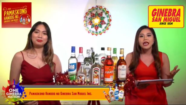Ginebra says thank you to consumers via first virtual game show