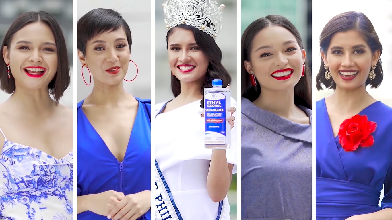 Miss Universe Philippines Rabiya Mateo, runners-up reunite for an advocacy
