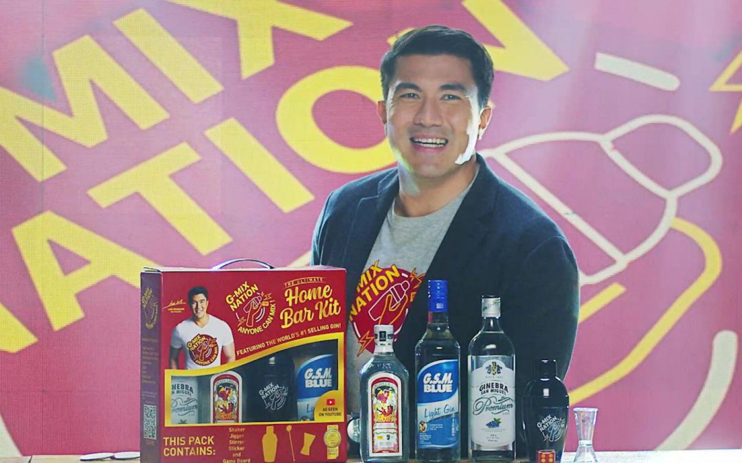 Ginebra San Miguel Luis Manzano collab for first-ever online mixology series