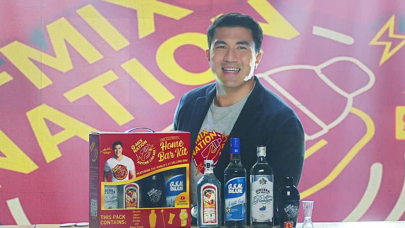 Photo-Ginebra San Miguel Luis Manzano collab for first-ever online mixology series